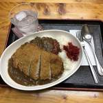 Ginza Curry - 特盛りカレー とんかつ ソーセージトッピング