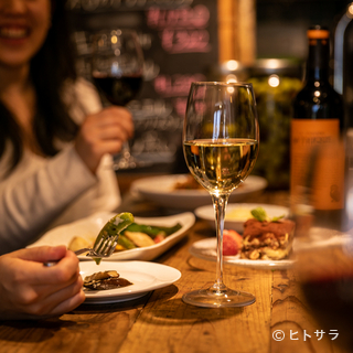 飲み口いろいろのワインを豊富にラインナップ