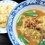 聚仙閣 - 台湾味噌ラーメン＋チャーハン