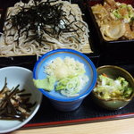 Nama Soba Choujuan - かつ丼とざるそばセット