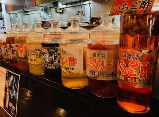 Fuku Wa Uchi - 自家製の果実酢、お好きな飲み方でお楽しみください