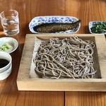 Teuchi Soba Sugino Ya - 板そば　¥700