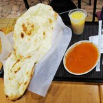 インド亭 - ナンカレーセット