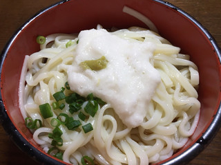 Minosuke - とろろうどん 大盛 650円