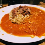 カレーキッチン ガサ - ガッサキーマ 鹿のせ