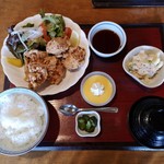 吟の蔵 - とり唐揚げ定食