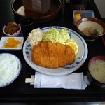 Tonkatsu Seki - 特選ロースごま付きとんかつ（150g）定食