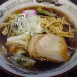 レストラン夢風船 - 野菜ラーメン醤油