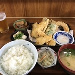 いちばん - 伊保漁港のカレイの天ぷら定食をいただきました！（２０１９．６．３）