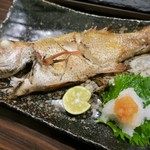 串揚げ 千金丹 - ノドグロ塩焼き(時価)