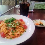 cafe ALAmi - 生パスタのスパゲティナポリタン（850円）