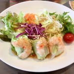 Thai Restaurant Raitai - 生春巻き＆ミニサラダ