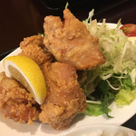 まほら処 福家 - 鶏のからあげ定食（780円）