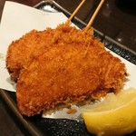 Kushiyaki Tei Negi Kamio Ten - ハムカツ    250円