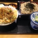 Komatsu An Nishi Arai Ten - かき揚げ丼セット(1,080円)