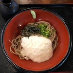 Sansho Jaya Ebino Ten - 冷やし山かけそば 750円。