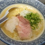 麵屋カモメ亭 - 2019年7月朝らー：こくまろ白湯(塩)