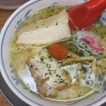 Ryushan hai Yokohama Ten - ミニからみそラーメン 600円、チャーシュー 無料クーポン