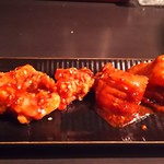 Sumibi Yakiniku Yakiniku no Iwa San - 上ホルモン・ミノ