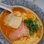 麵屋カモメ亭 - 2019年8月朝らー：麻辣湯麺(マーラータンメン)