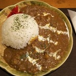 Hiro Suke - 牛スジとろとろカレー  ７５０円 （ 大盛り）