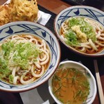 丸亀製麺 - ぶっかけ（並・冷）（サービスでもう一杯）