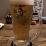 Hakata Sabarou - 生ビール 648円（税込）