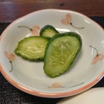 みそのそばや - 漬物