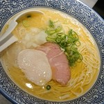 麵屋カモメ亭 - 2019年9月朝らー：銀座鶏白湯(レギュラー入り)