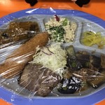 港湾食堂 - 日替り定食 500円 実物サンプル
            2019/08/31
            ブラックカツカレー 500円