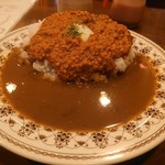 cafe&booze1933 - ハーフ&ハーフ　欧風カレーとキーマカレー(19-09)