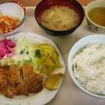 Restaurant Higashiyama - 高座豚の豚カツ定食４００円