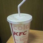 Kentucky Fried Chicken Shisaidomoru Kasaioka Ten - チキンフィレダブル（ﾄﾞﾘﾝｸ付き）のコーラ