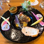 Brasserie Blanbec - 5800円フルディナー。前菜を開けると、、