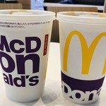 McDonald's Rinku Shi-Kuru Ten - アイスコーヒーM2つ