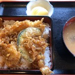 朝日屋食堂 - 料理写真:天丼