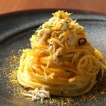 Il dritto - 釜揚げしらすとイタリア産カラスミのスパゲッティ―