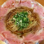 Chuka Soba Fumoto - チャーシュー麺 半チャーハンセット1050円