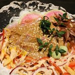 Private rooms Izakaya × Sanchoku Sengyo Mikuri Mita Tamachi Ten - 胡麻カンパチ