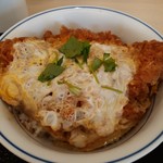 Katsuya Fukui Shinbo Ten - かつ丼(梅)　￥490