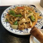 Taiwanese Ryori Renho - 鶏の麻辣炒めのランチ　680円