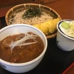 Shinshuya Shibuya Ten - 半カレー丼セットもり+いか天