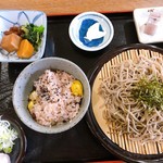 Soba no Ie Ijira - ざる蕎麦定食