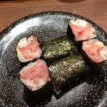 Kaiten Sushi Kaiko - ●ランチ利用 (一皿2貫) 鮑アワビ 360X2＋上トロ 360X2＋上トロ鉄火 360+税=1,980円 2019年10月