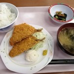 Restaurant Higashiyama - アジフライ定食４５０円