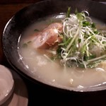 和我家　はやし - 鶏塩ラーメン700円　薬味は柚子胡椒