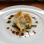 Cucina Italiana e Gastronomia CICCIO - 鴨とフォアグラを詰めたトルティッリ