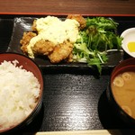 大衆居酒屋 とりいちず - 「チキン南蛮定食（￥500税込）」