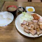 ミカゲヤ食堂 - 焼豚定食