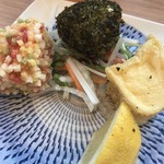 Shoku no Tsumugi Cafe UMENOHANA Ebista Nishinomiya Ten - 香ばしい磯の良い香りが…食べるとサクサク！